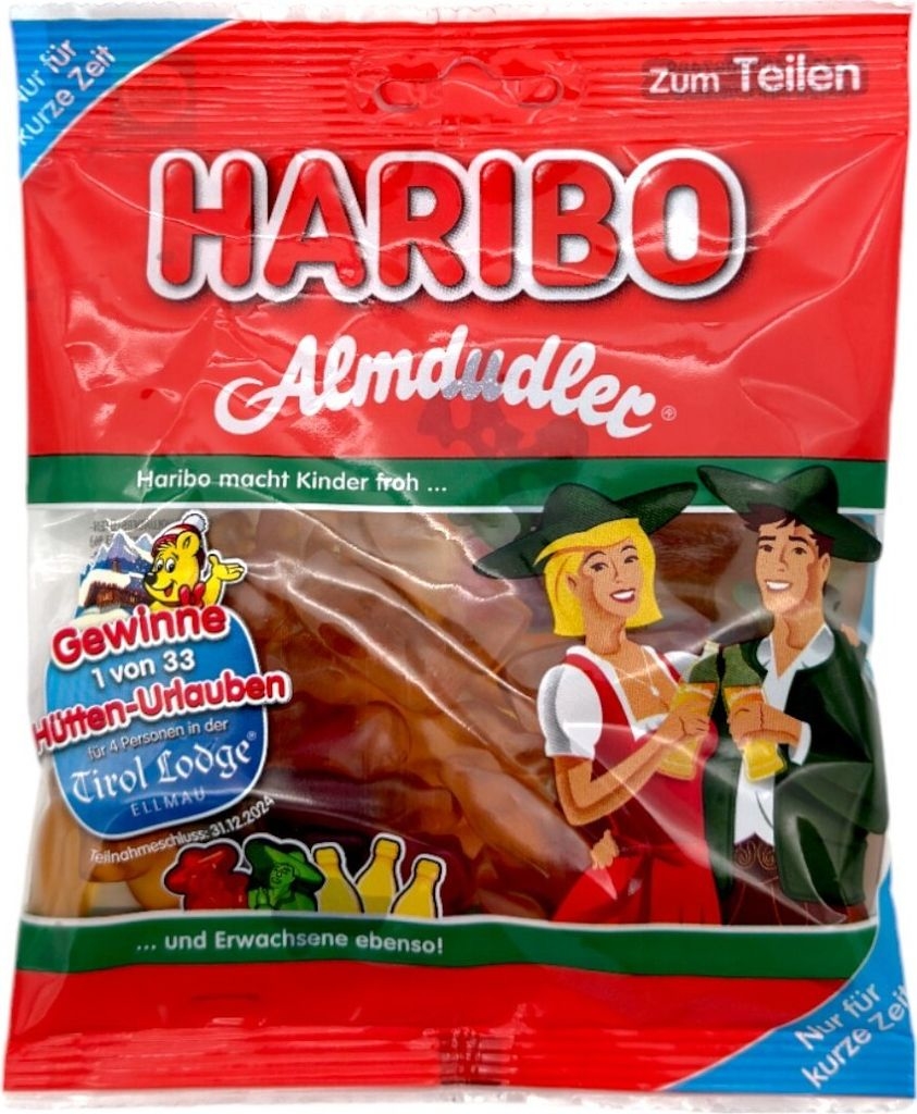 Kẹo dẻo Haribo 175g/Haribo Almdudler 175g