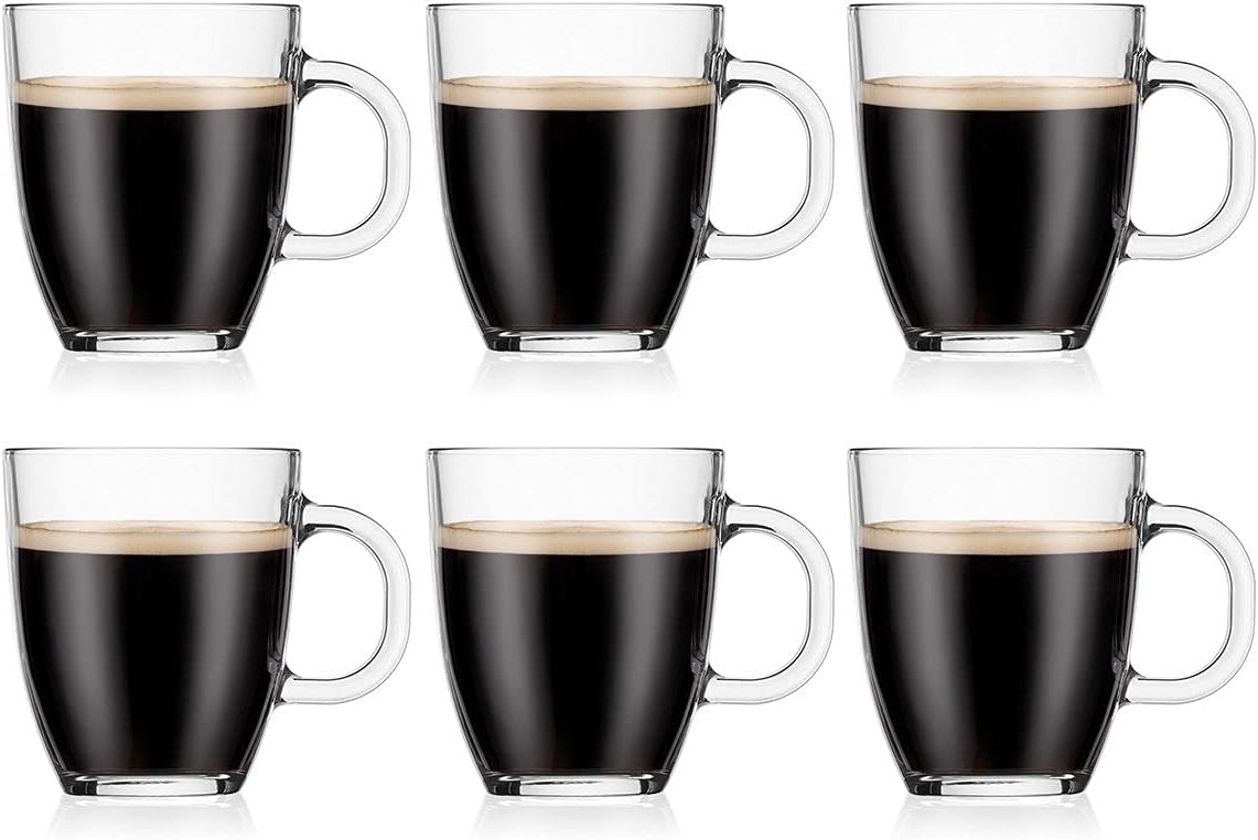 Cốc thuỷ tinh Bodum/Bodum Bistro Mugs 6stick 0.35L 11239-10-2
