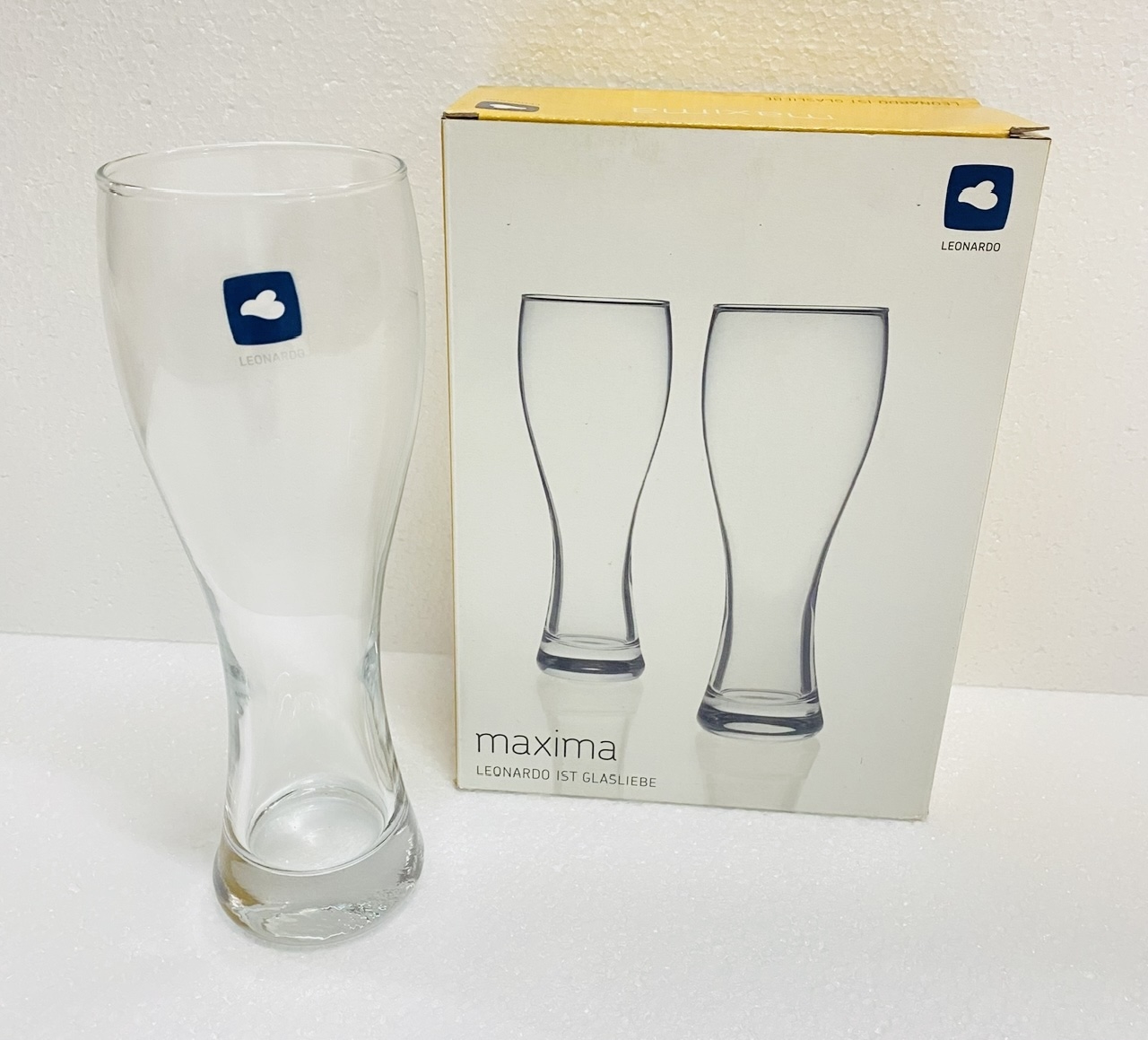 Maxima Leonardo ist Glas liebe 50cl/ Bộ 2 cốc uống bia