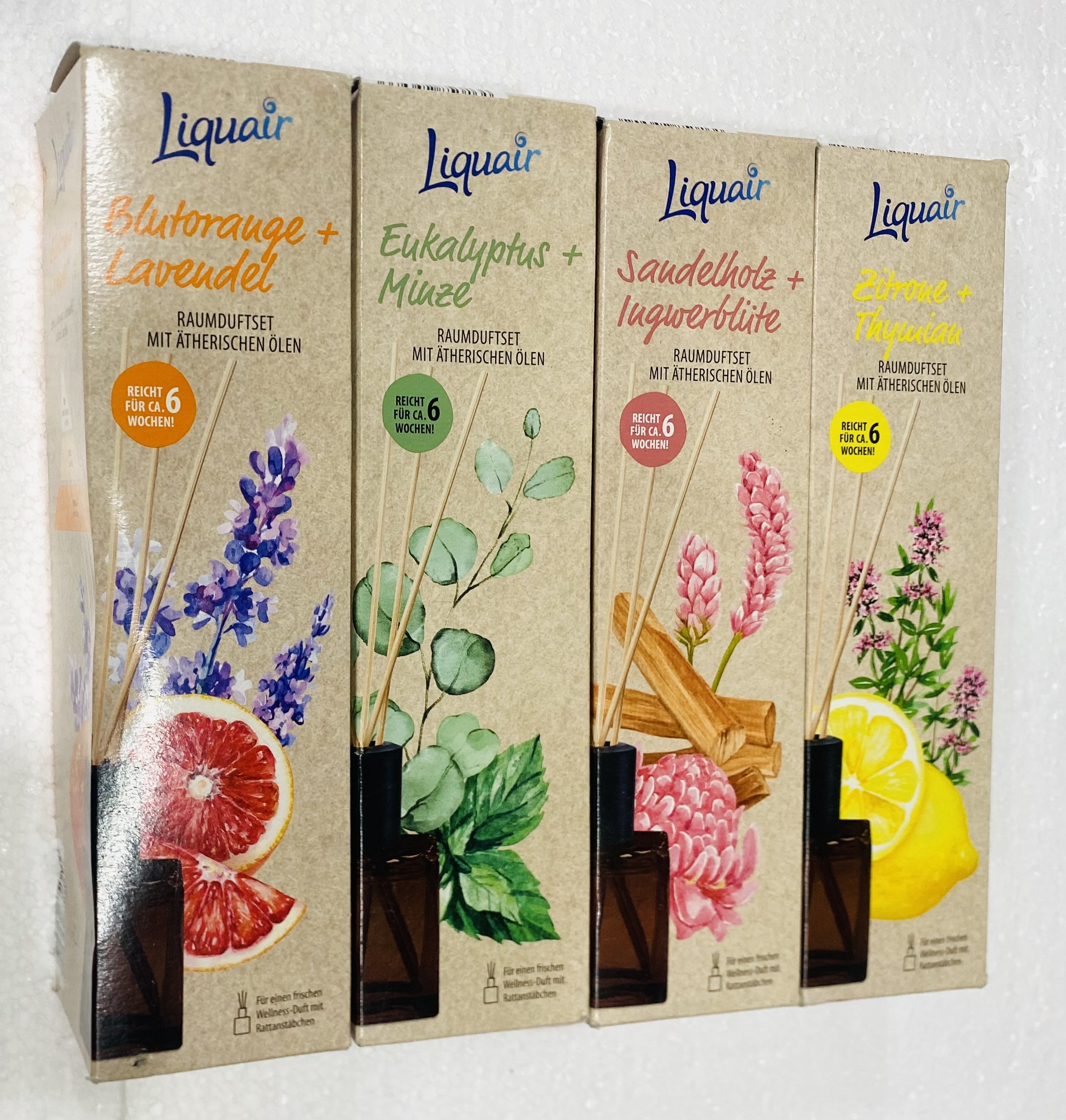 Thơm toalet các mùi 90ml - Liquair Raumduft Äth Öle 90ml